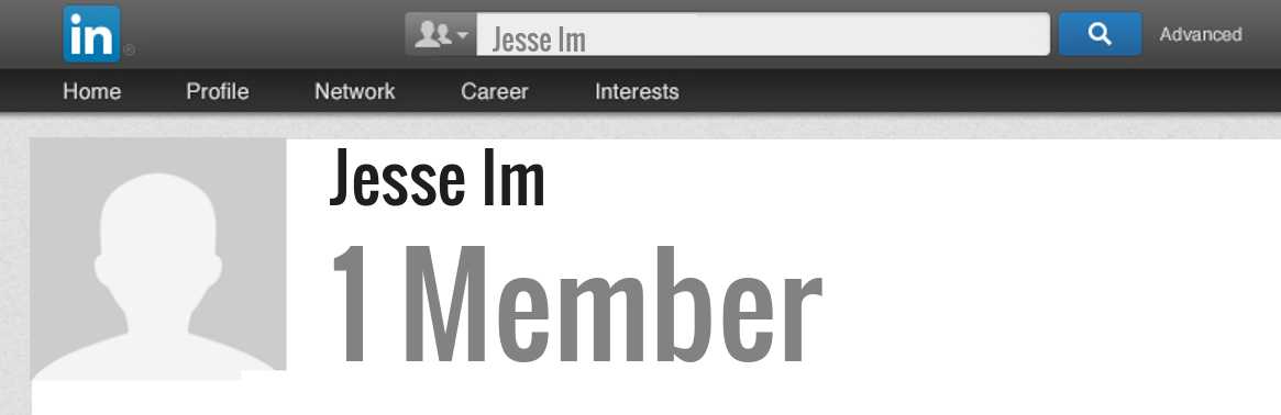 Jesse Im linkedin profile