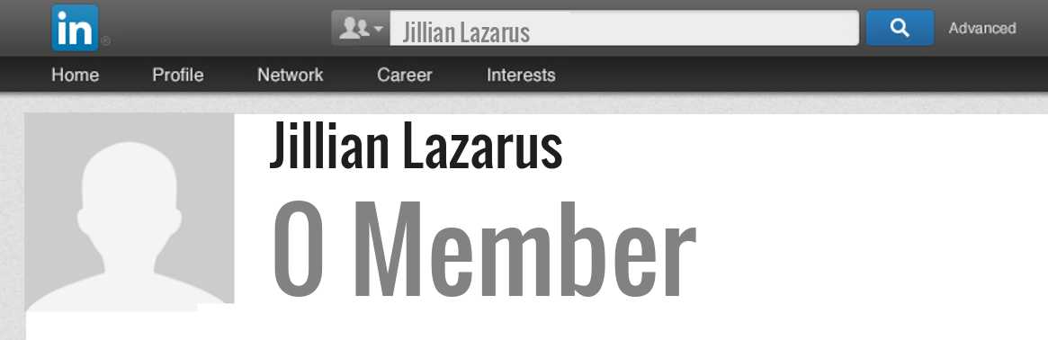 Jillian Lazarus linkedin profile