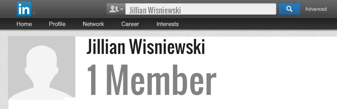 Jillian Wisniewski linkedin profile