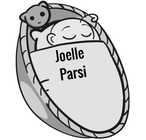 Joelle Parsi sleeping baby