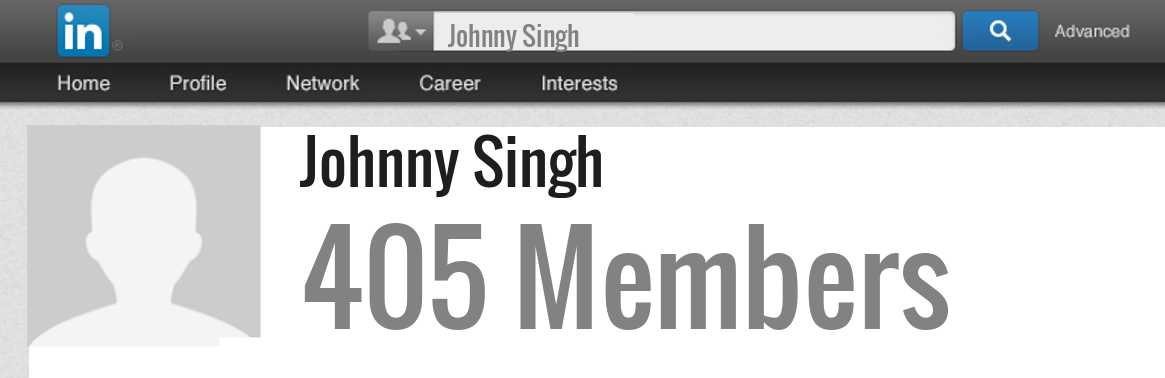 Johnny Singh linkedin profile