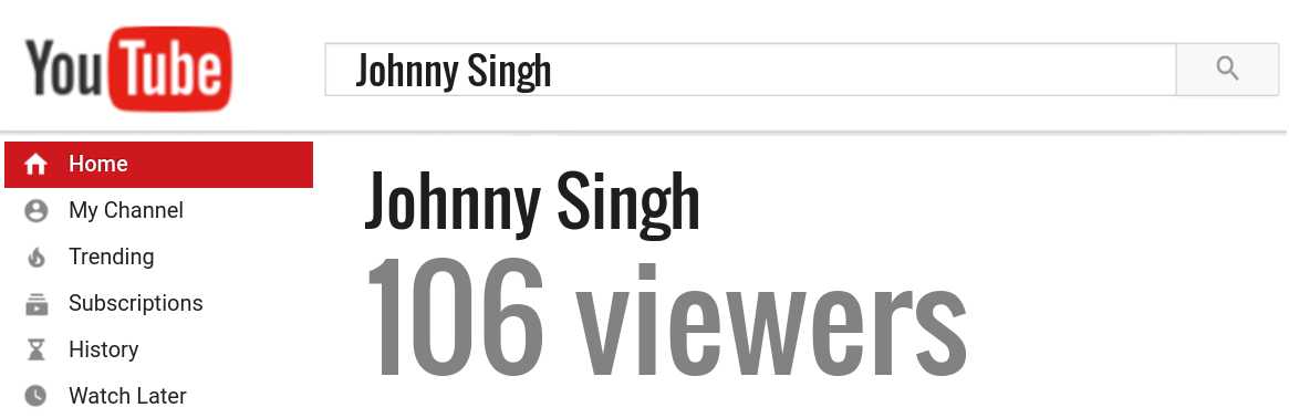 Johnny Singh youtube subscribers