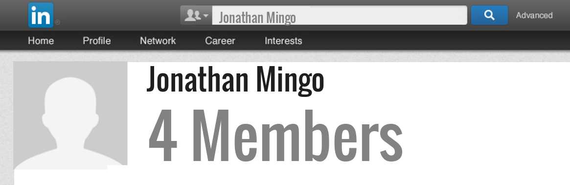 Jonathan Mingo linkedin profile