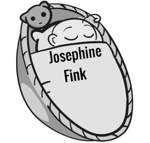 Josephine Fink sleeping baby