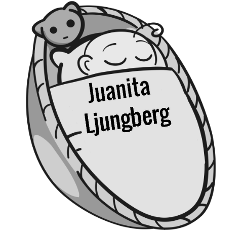 Juanita Ljungberg sleeping baby