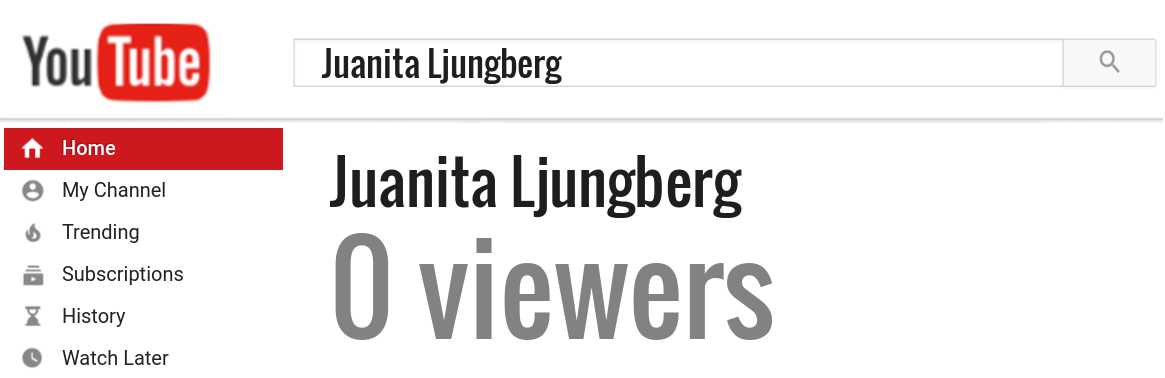 Juanita Ljungberg youtube subscribers
