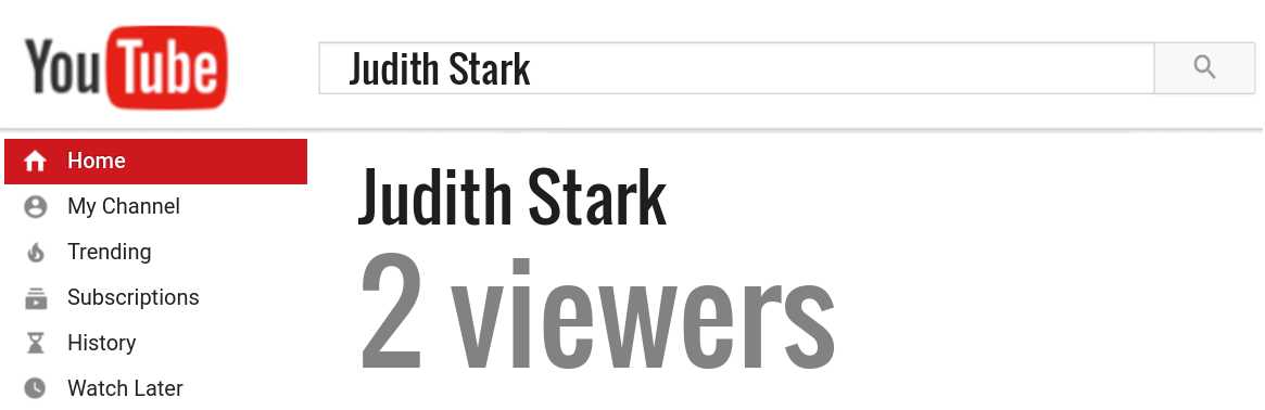 Judith Stark youtube subscribers