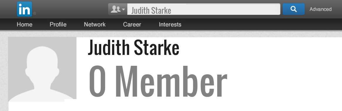 Judith Starke linkedin profile