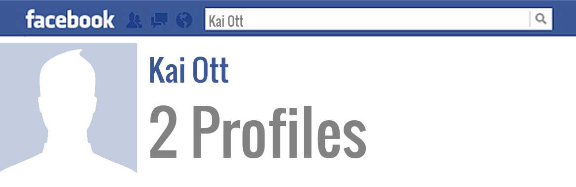 Kai Ott facebook profiles