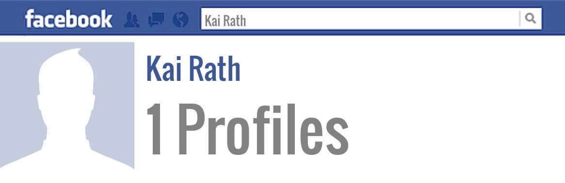 Kai Rath facebook profiles