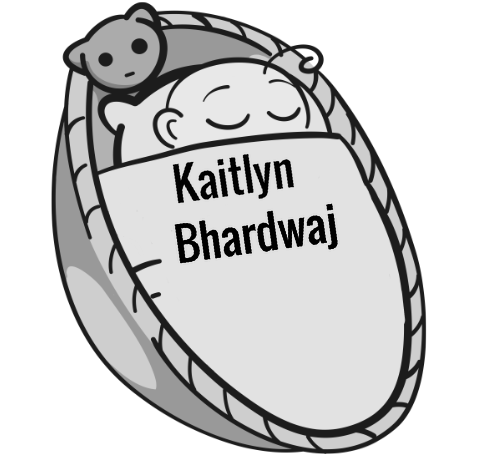 Kaitlyn Bhardwaj sleeping baby