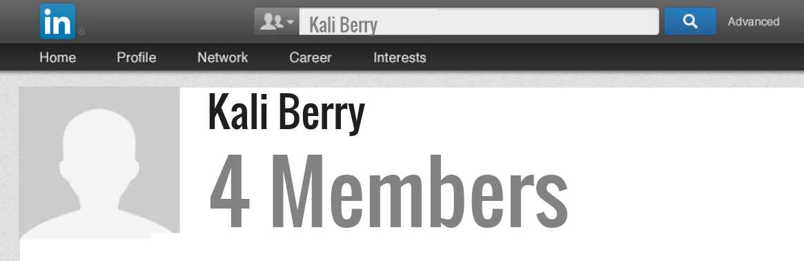 Kali Berry linkedin profile