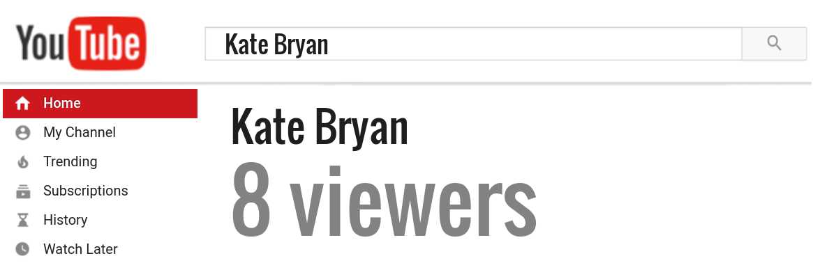 Kate Bryan youtube subscribers