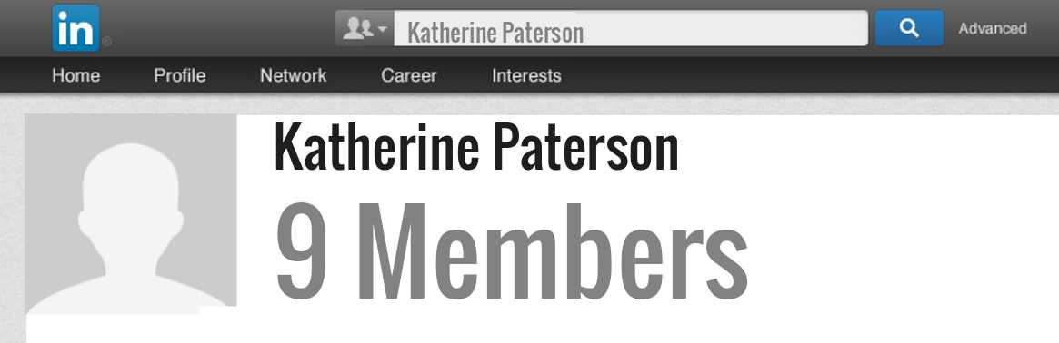 Katherine Paterson linkedin profile