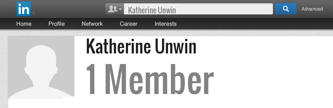 Katherine Unwin linkedin profile