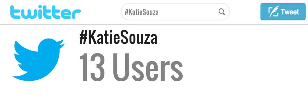 Katie Souza twitter account