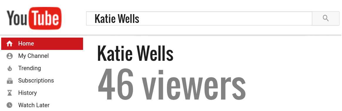 Katie Wells youtube subscribers