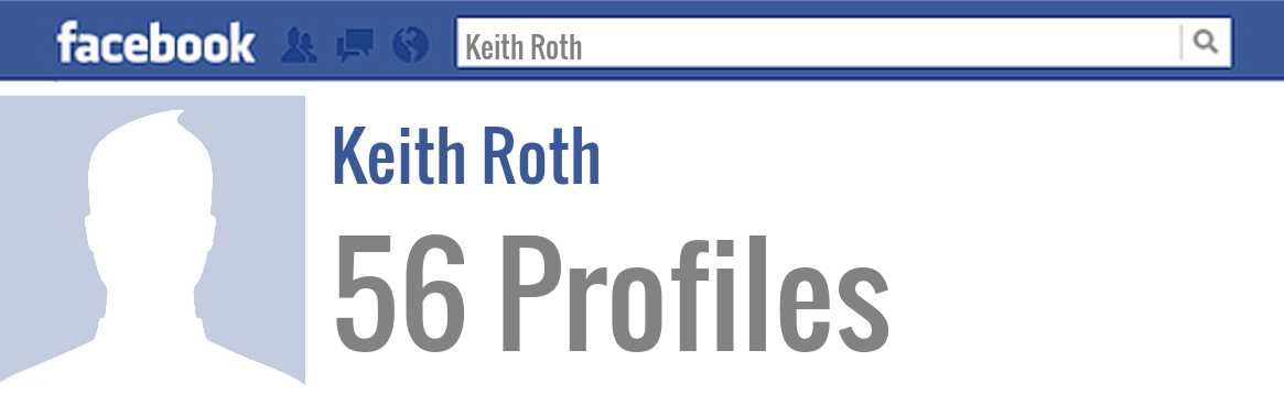 Keith Roth facebook profiles