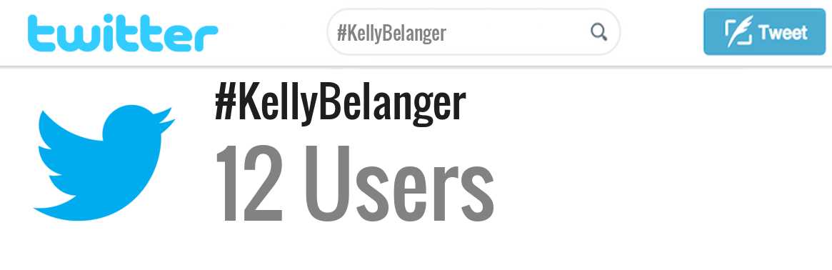 Kelly Belanger twitter account