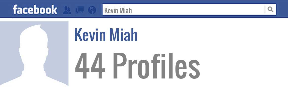 Kevin Miah facebook profiles