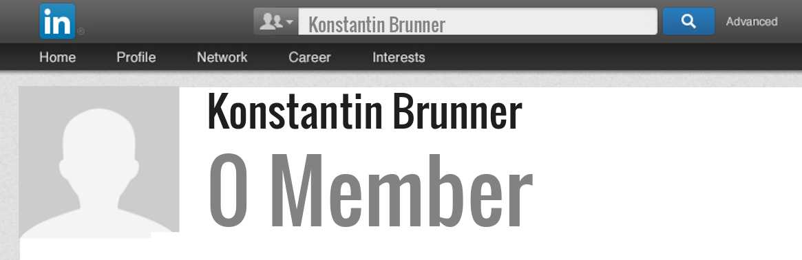 Konstantin Brunner linkedin profile