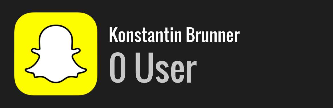 Konstantin Brunner snapchat