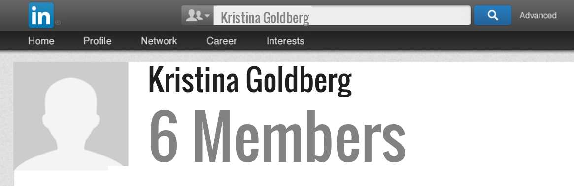 Kristina Goldberg linkedin profile