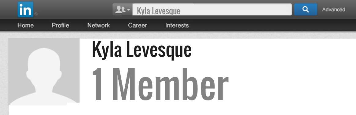 Kyla Levesque linkedin profile