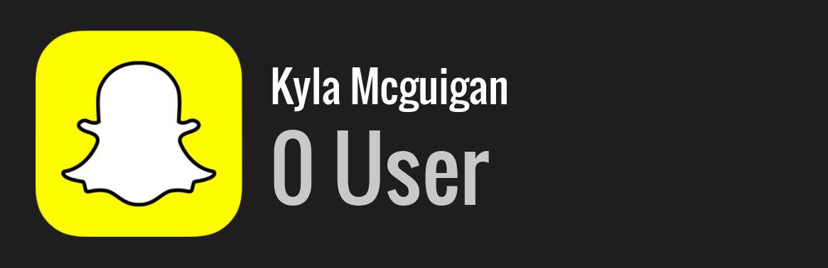 Kyla Mcguigan snapchat