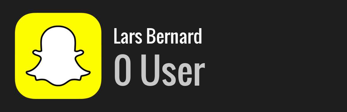 Lars Bernard snapchat