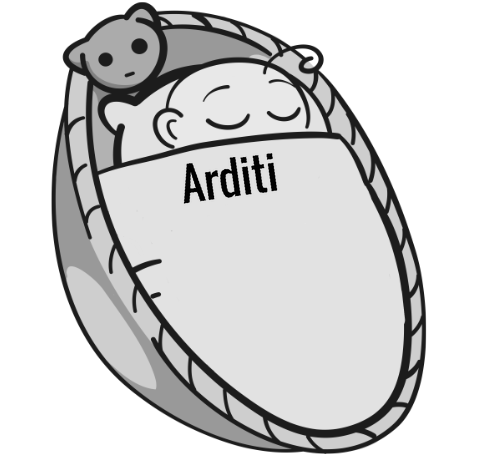 Arditi sleeping baby