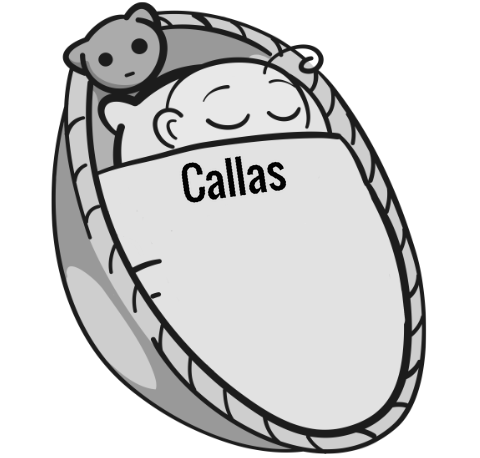 Callas sleeping baby