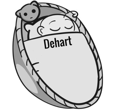 Dehart sleeping baby
