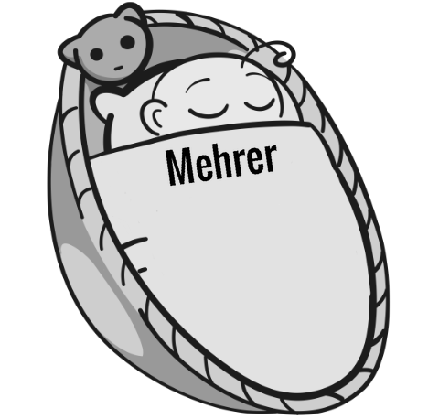 Mehrer sleeping baby