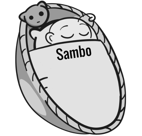 Sambo sleeping baby