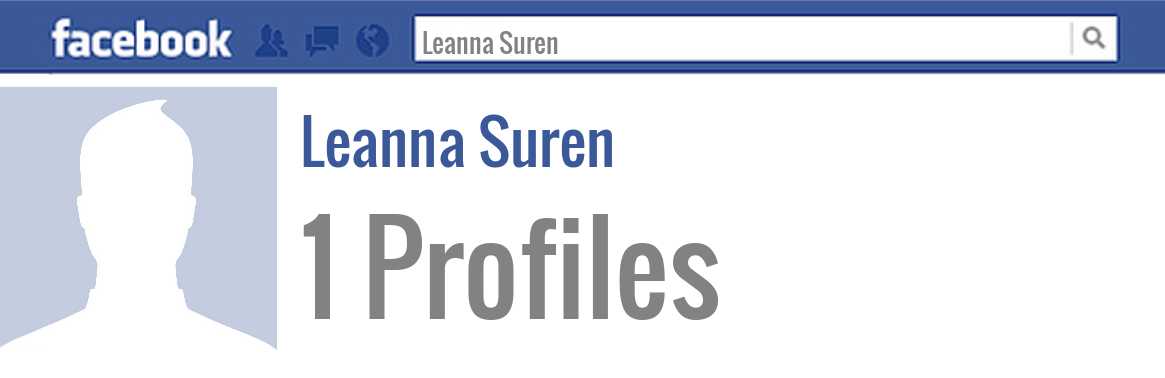 Leanna Suren facebook profiles