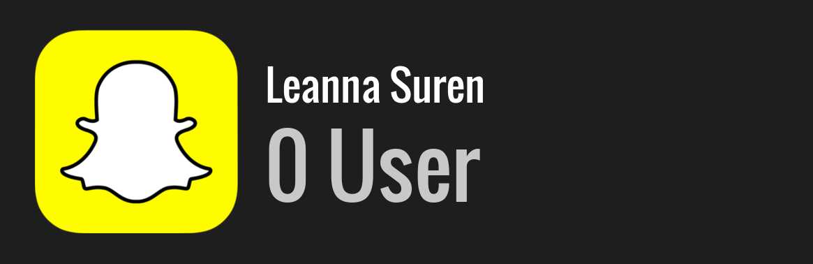 Leanna Suren snapchat