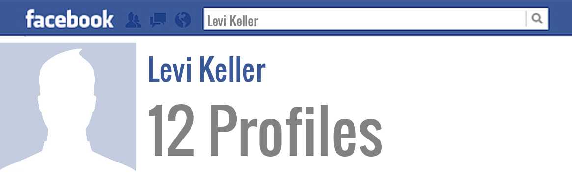 Levi Keller facebook profiles