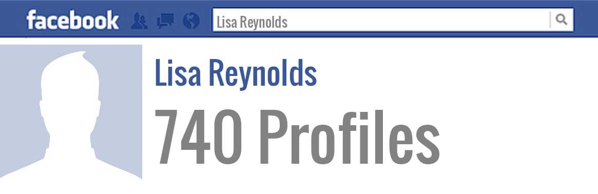 Lisa Reynolds facebook profiles