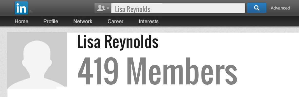 Lisa Reynolds linkedin profile