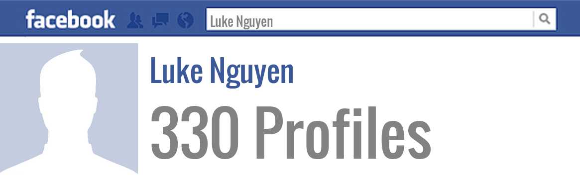 Luke Nguyen facebook profiles