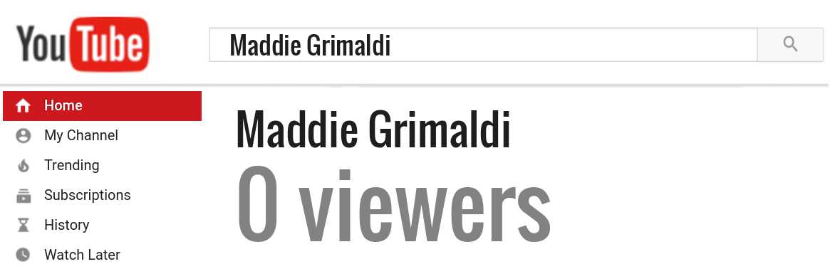 Maddie Grimaldi youtube subscribers