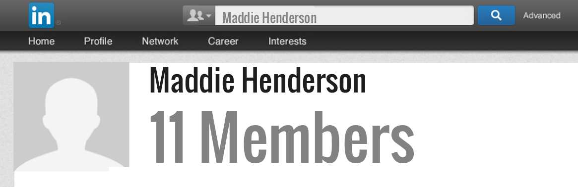 Maddie Henderson linkedin profile