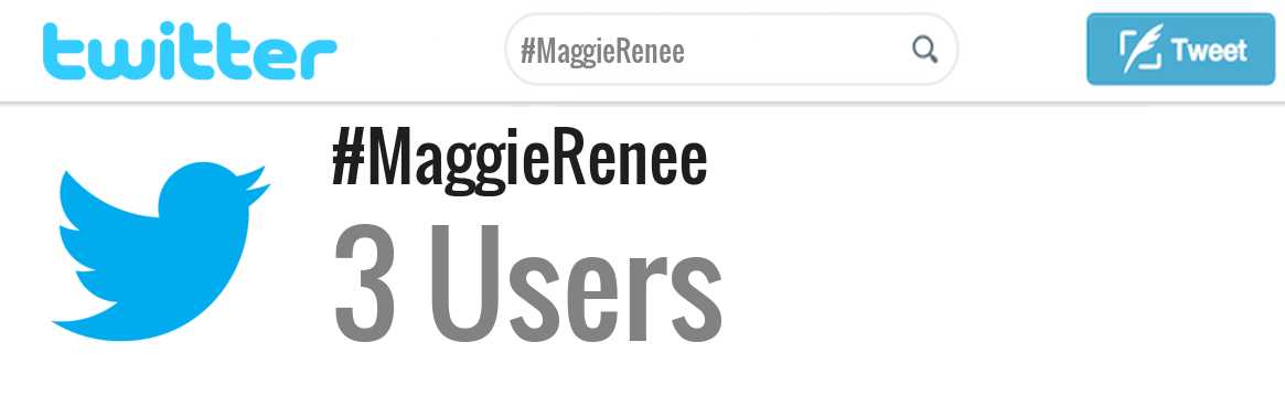 Maggie Renee twitter account