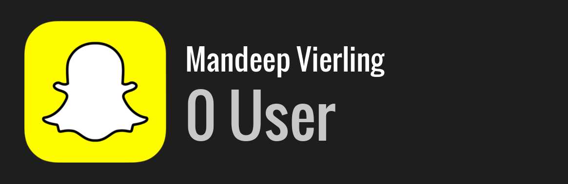 Mandeep Vierling snapchat