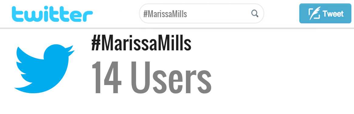 Marissa Mills twitter account