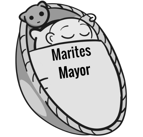 Marites Mayor sleeping baby