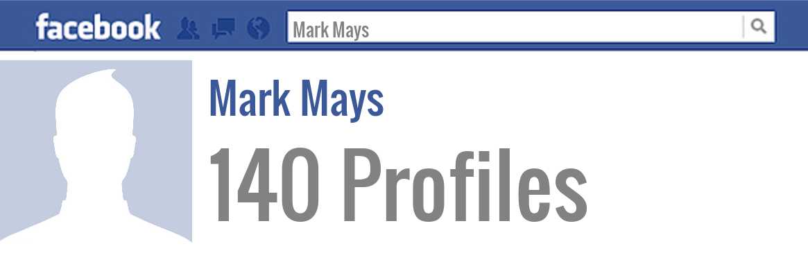 Mark Mays facebook profiles