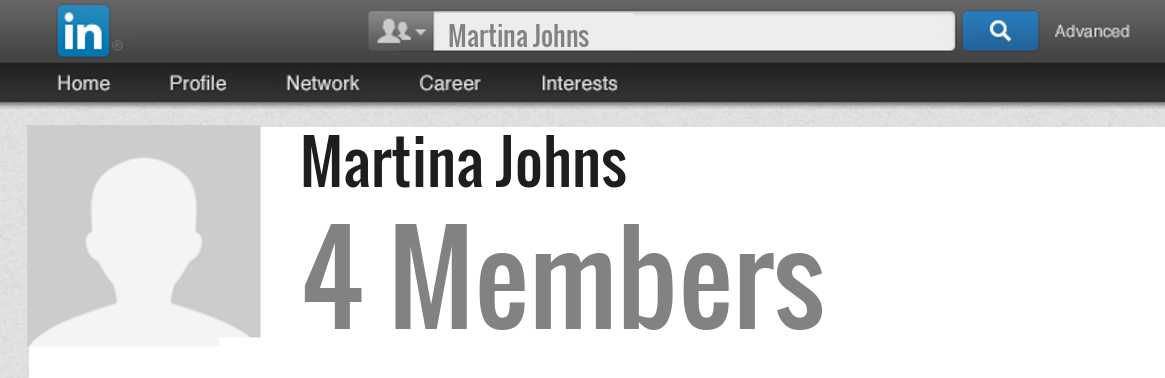 Martina Johns linkedin profile