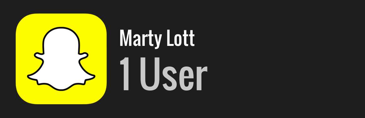 Marty Lott snapchat